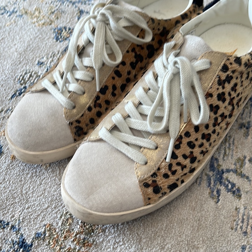 Gola Nova Oasis Leopard Sneakers Size 8 - Picture 3 of 7